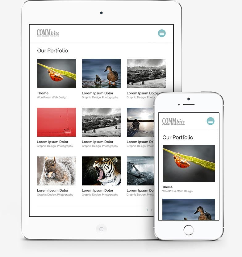 Responsive content - we build smart microsites for tablets and smartphones too